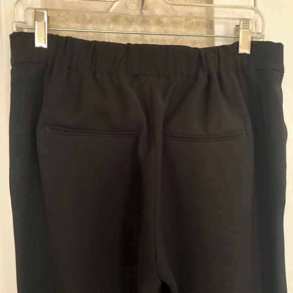 Vince Black Dress High Waisted Cropped Trousers Size S - Picture 6 of 10